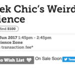 Geek Chic Live  at Cheltenham Science Festival
